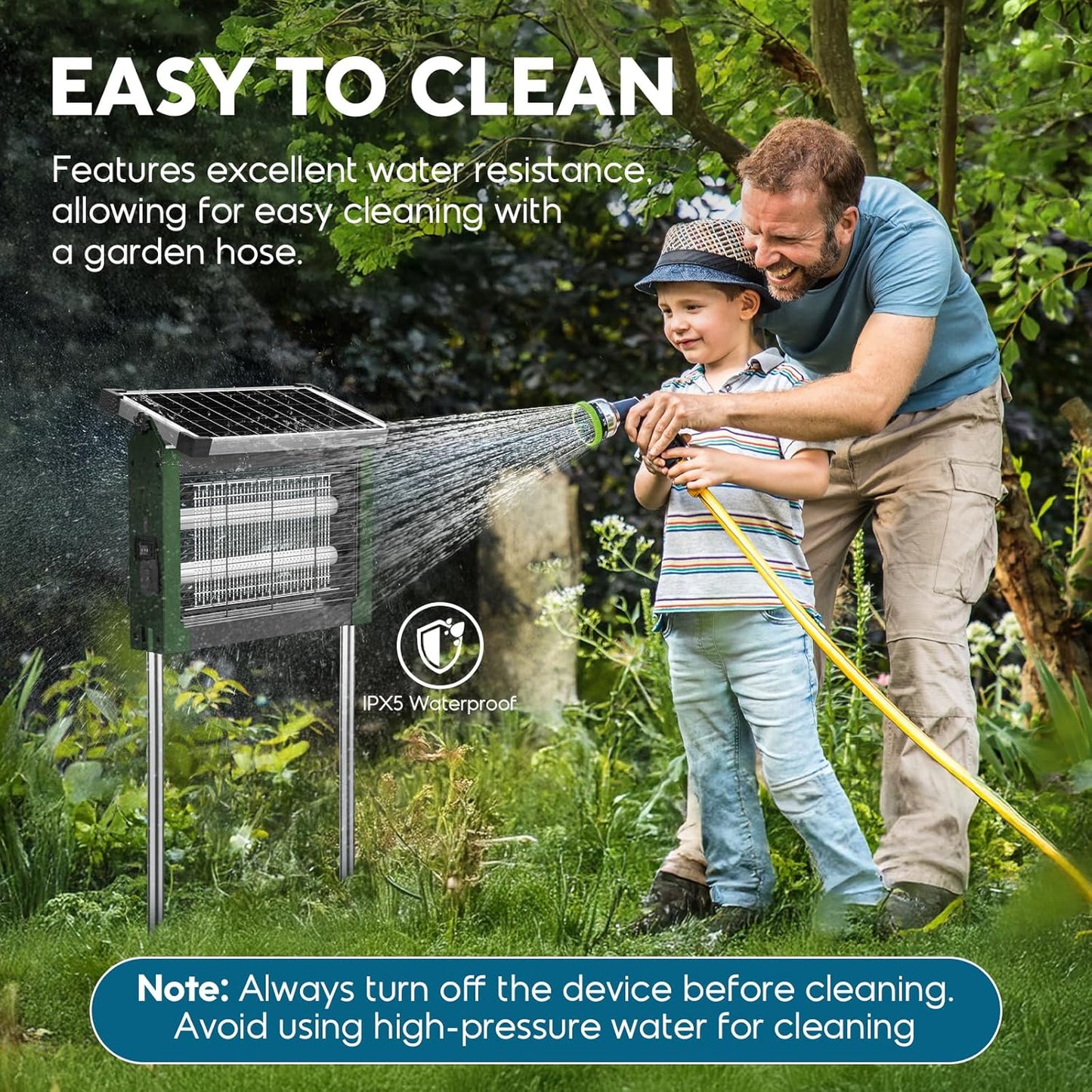 ZapLuma™ Solar Bug Zapper Outdoor